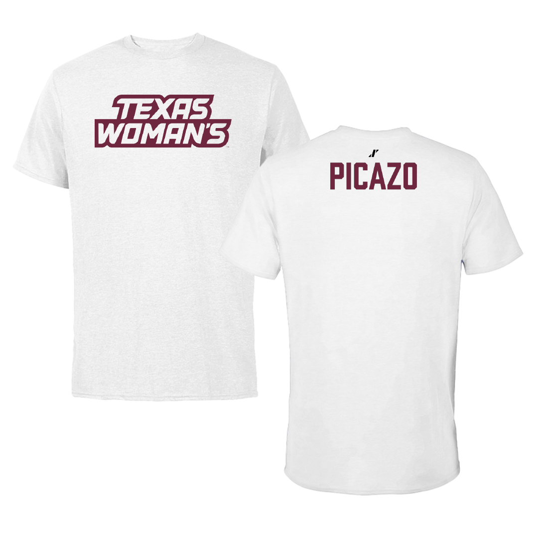 Texas Woman's University Dance White Tee - Andrea Picazo