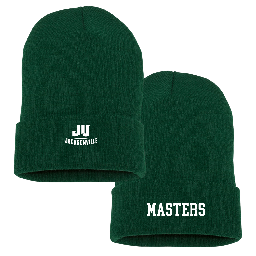 Jacksonville University Baseball University Green Beanie - #10 Aidan Masters