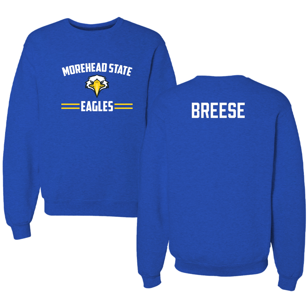 Morehead State University Cheer Blue General Crewneck - Matthew Breese