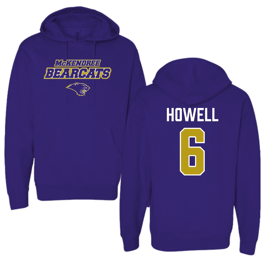 McKendree University Bowling (W) Purple General Hoodie - #6 Jada Howell