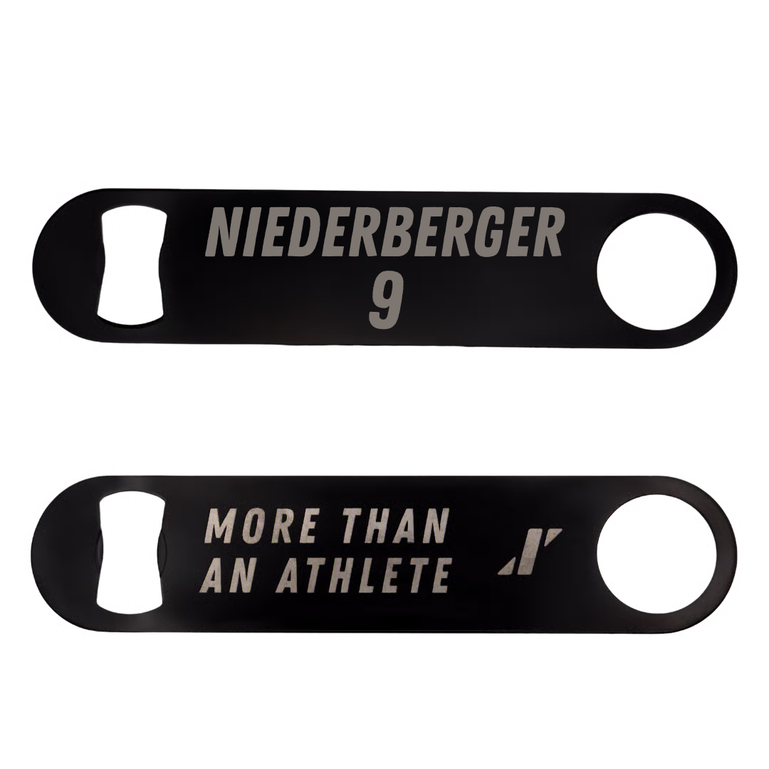 Lacrosse (W) Black Bottle Opener - #9 Kayla Niederberger