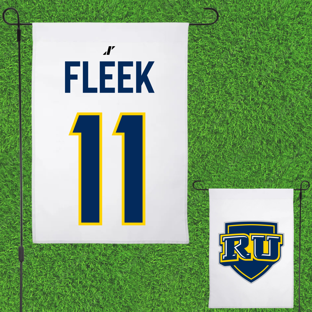 Regis University (Colorado) Baseball White Garden Flag - #11 Linus Fleek