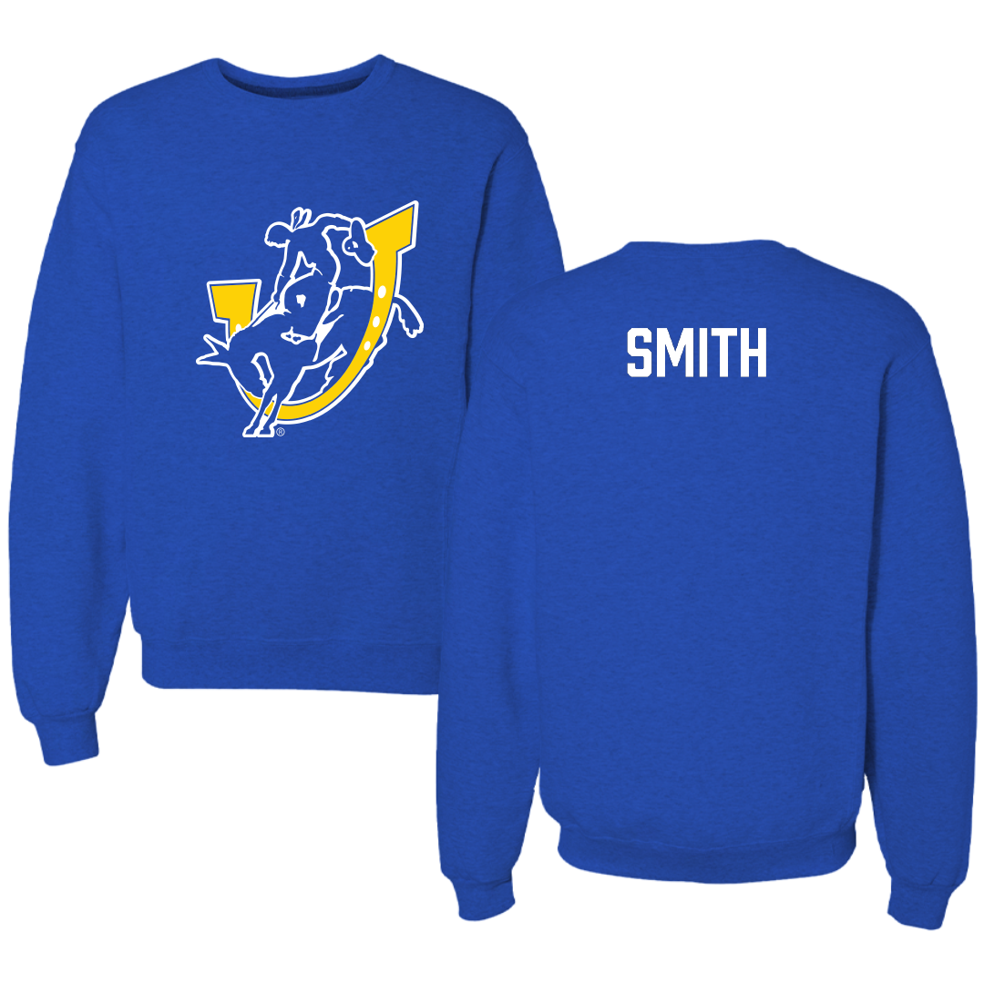 Southern Arkansas University TF and XC Blue Crewneck - Gary Smith