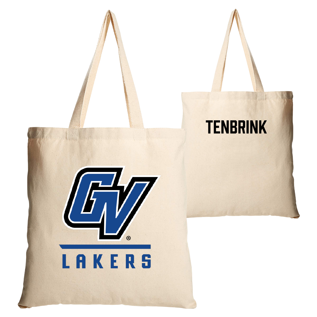 Grand Valley State University Cheer Tan Canvas Tote Bag - Tyann TenBrink