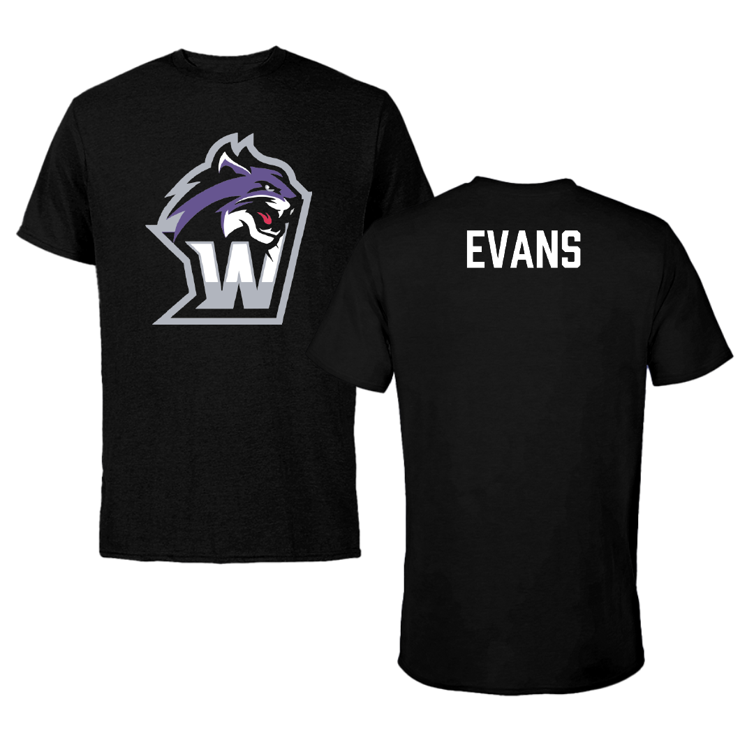 Wiley University TF and XC Black Tee - Aaliyah Evans