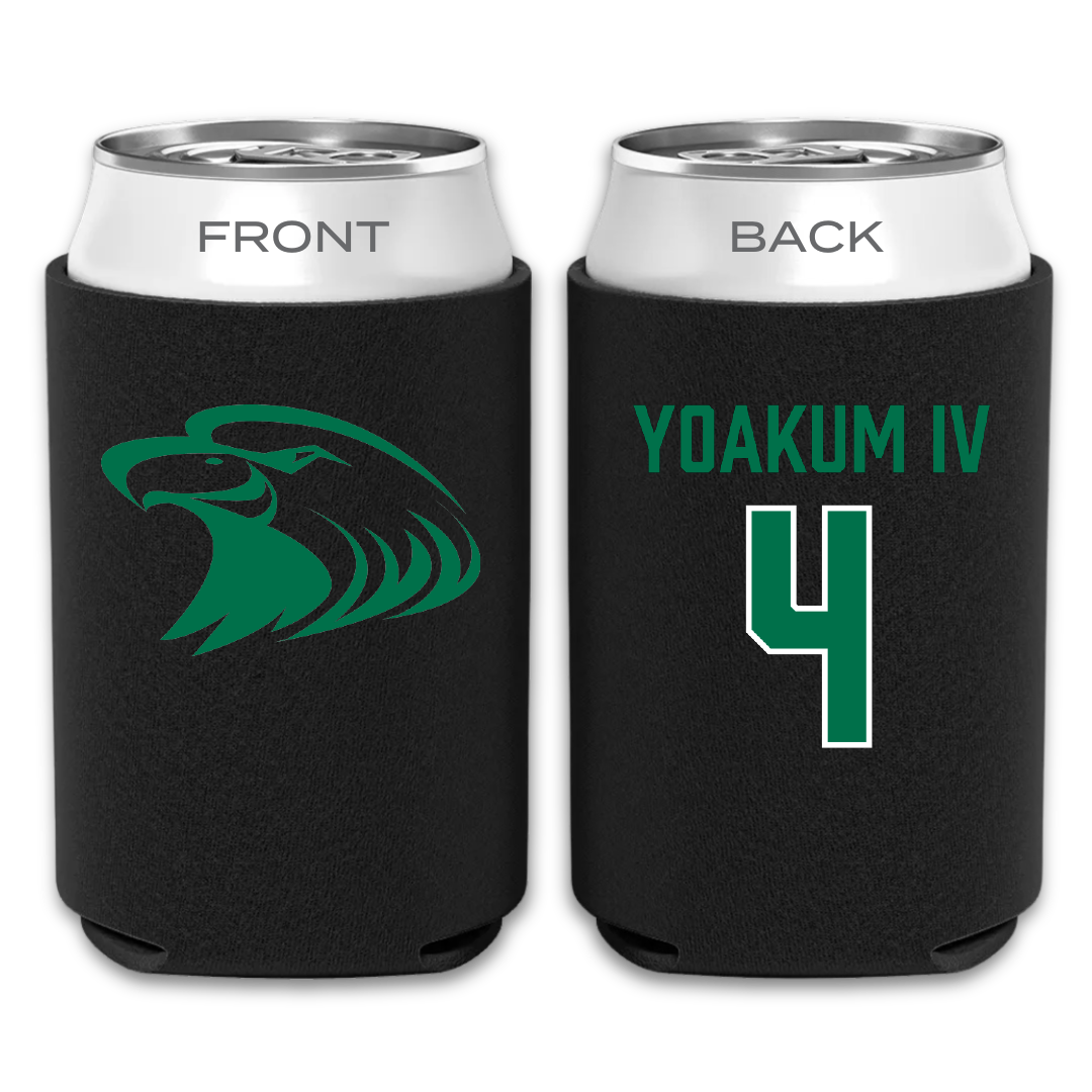 Central Methodist University Baseball Black Can Cooler - #4 Simon Yoakum IV