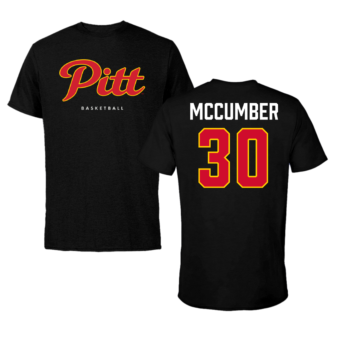 Pittsburg State University Basketball (W) Black Tee - #30 Kaycee McCumber