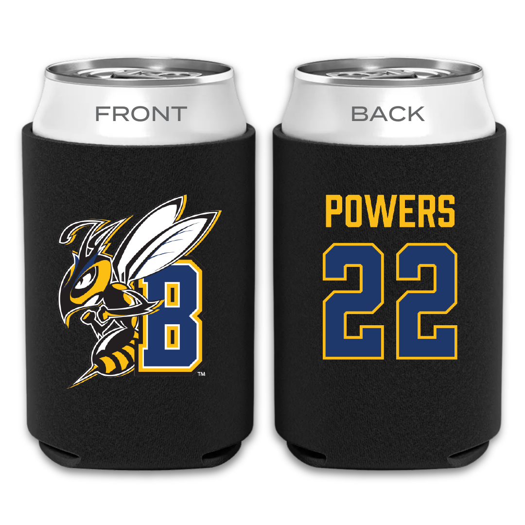 Montana State University Billings Soccer Black Can Cooler - #22 Briel Powers