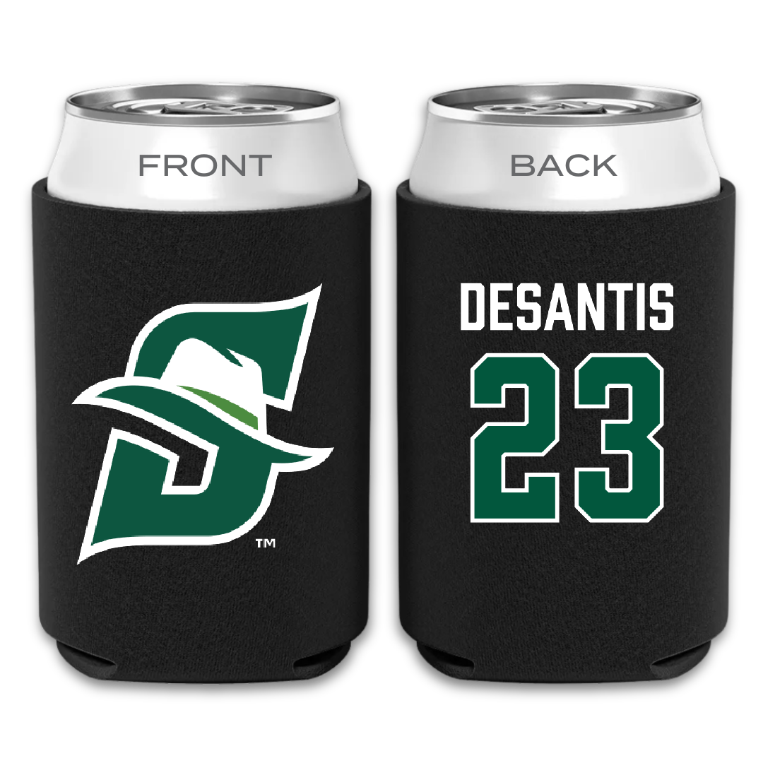Stetson University Football Black Can Cooler - #23 Corrado Desantis