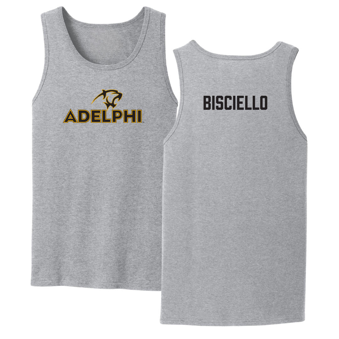 Adelphi University Dance Sport Gray Tank Top - Alyxandra Bisciello