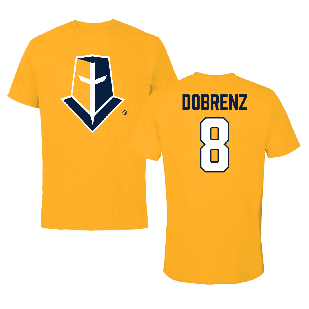 Mount Marty University Volleyball Gold Performance Tee - #8 Taylor Dobrenz