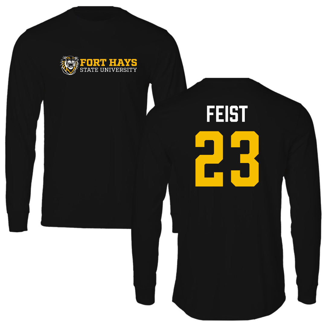 Fort Hays State University Volleyball Black Long Sleeve - #23 Kara Feist