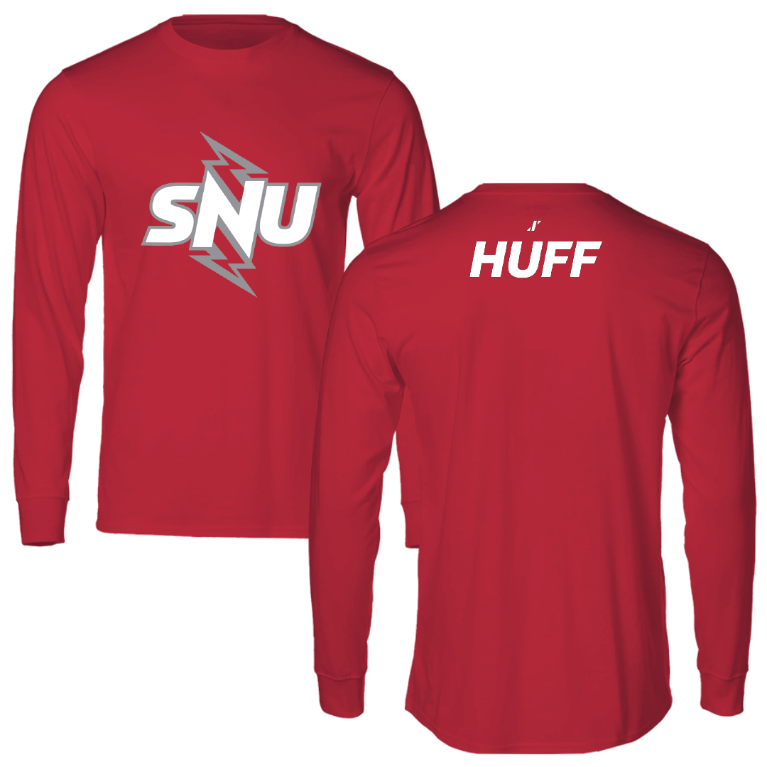 Southern Nazarene University Cheer Crimson Long Sleeve - Lyndee Huff