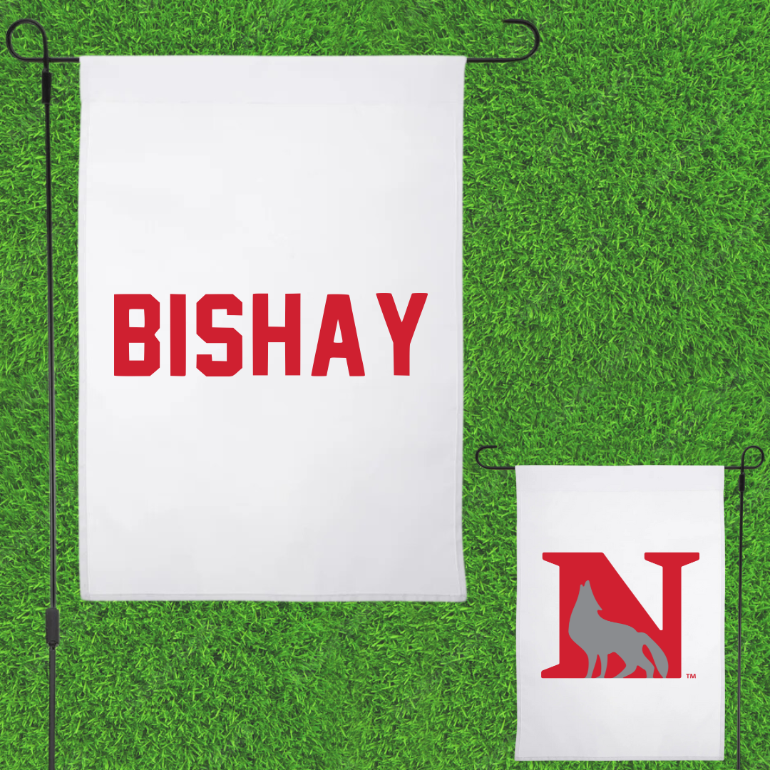 Newberry College TF and XC White Garden Flag - Billy Bishay