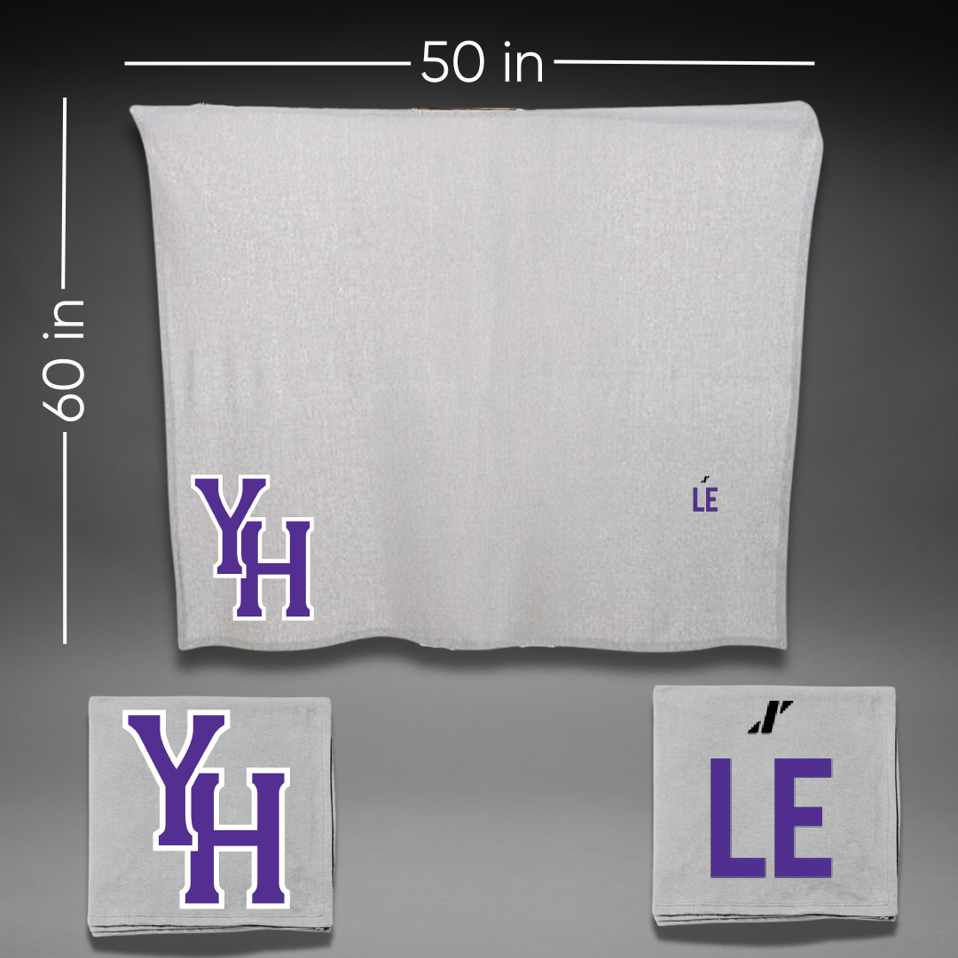 Young Harris College TF and XC Gray Blanket - Christopher Le
