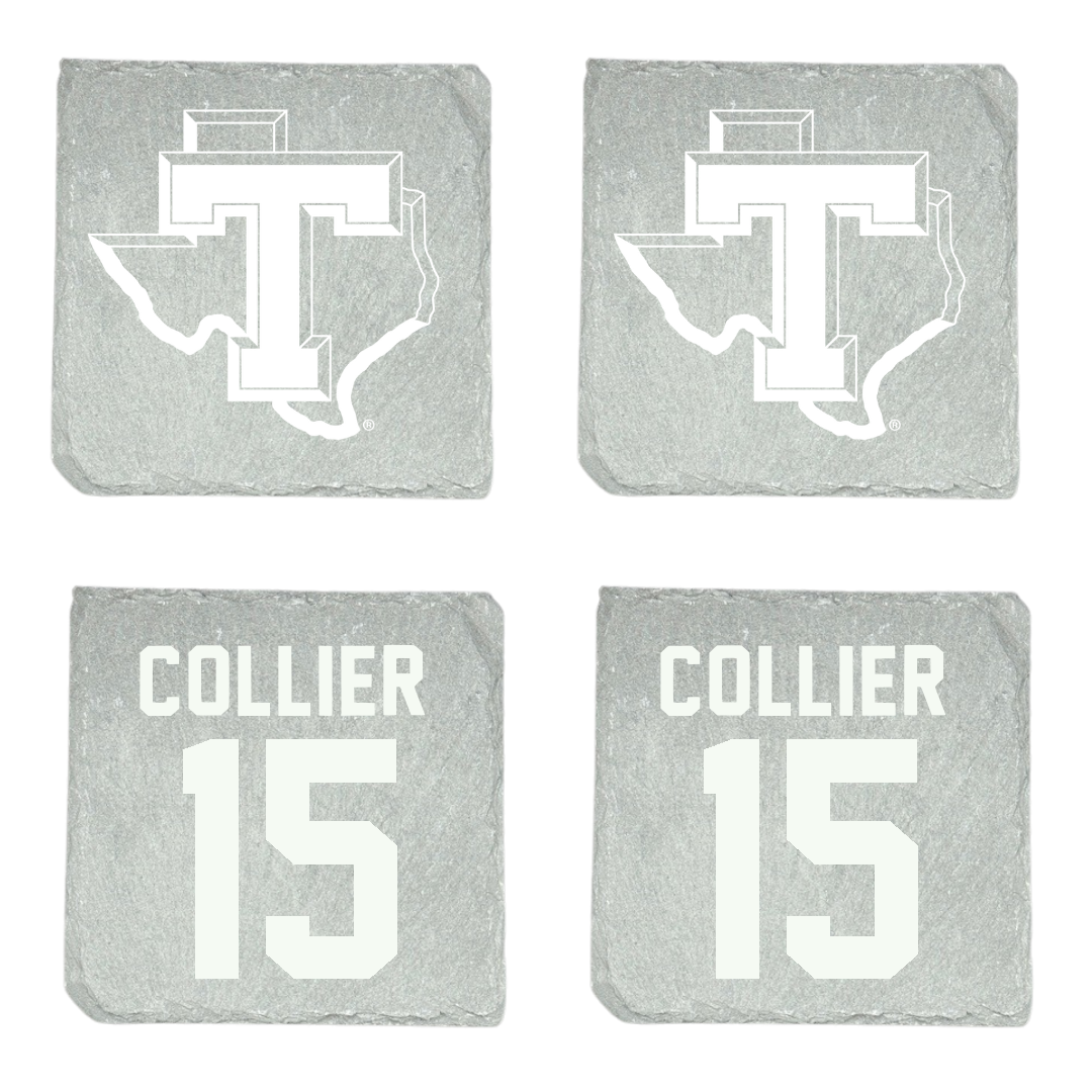 Tarleton State University Football Stone Coaster (4 Pack)  - #15 Cardea Collier