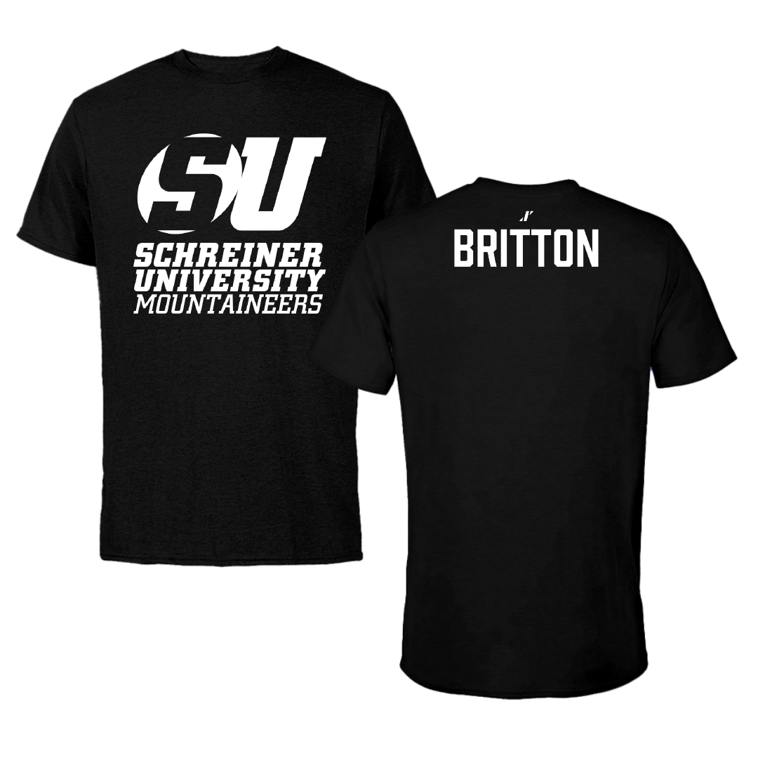 Schreiner University TF and XC Black Tee - Justin Britton