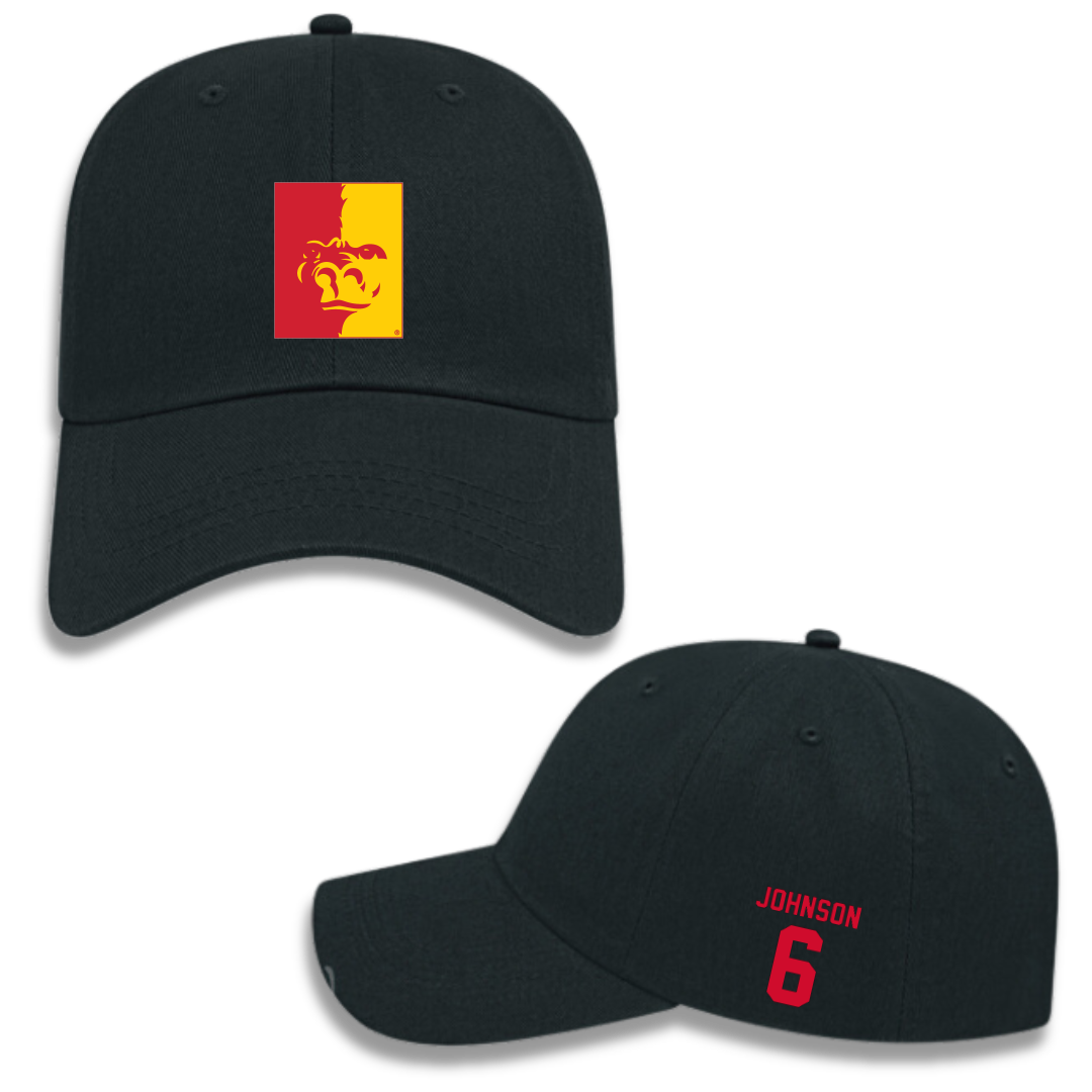 Pittsburg State University Football Black Hat - #6 Bryce Johnson