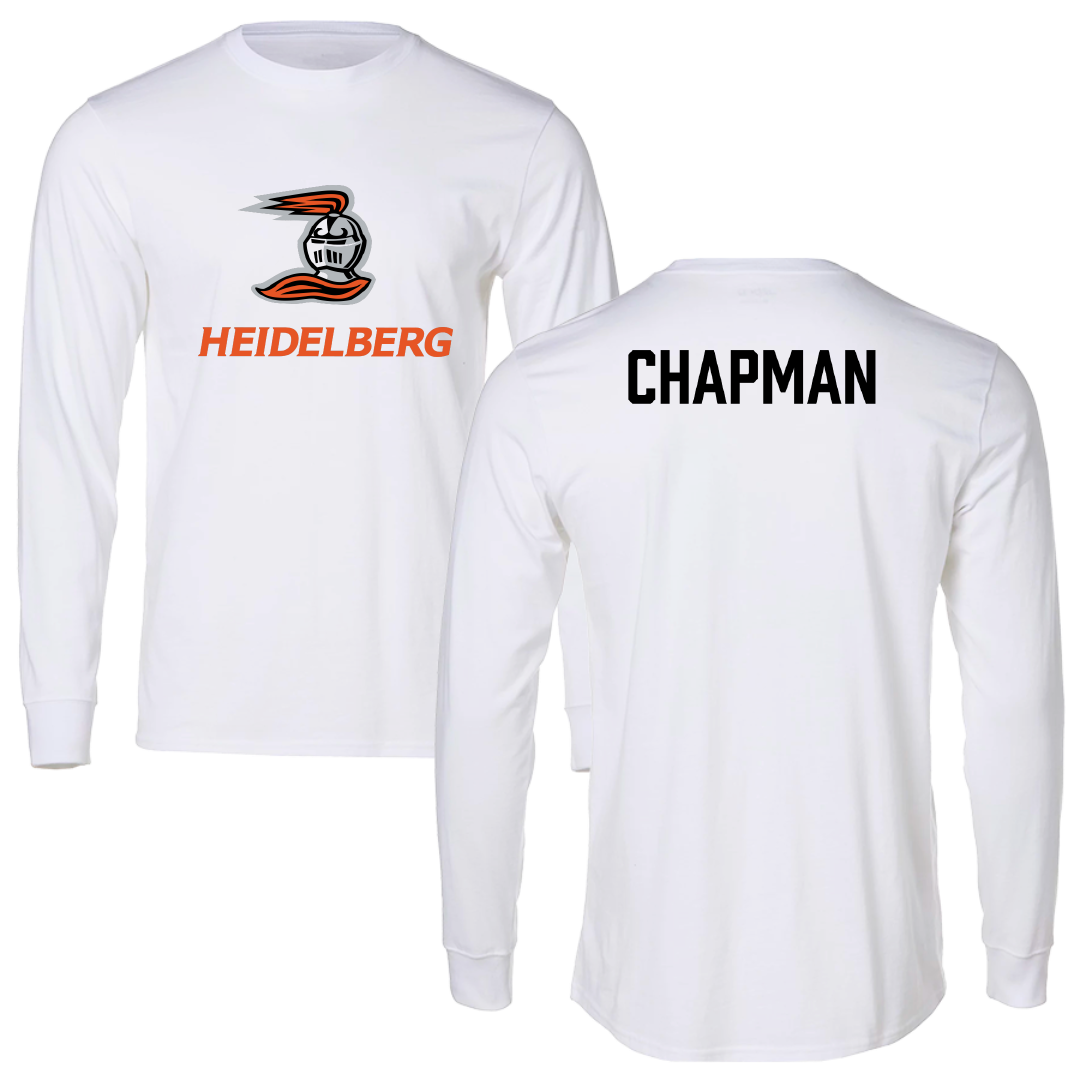 Heidelberg University Swimming & Diving White Performance Long Sleeve - Kendra Chapman