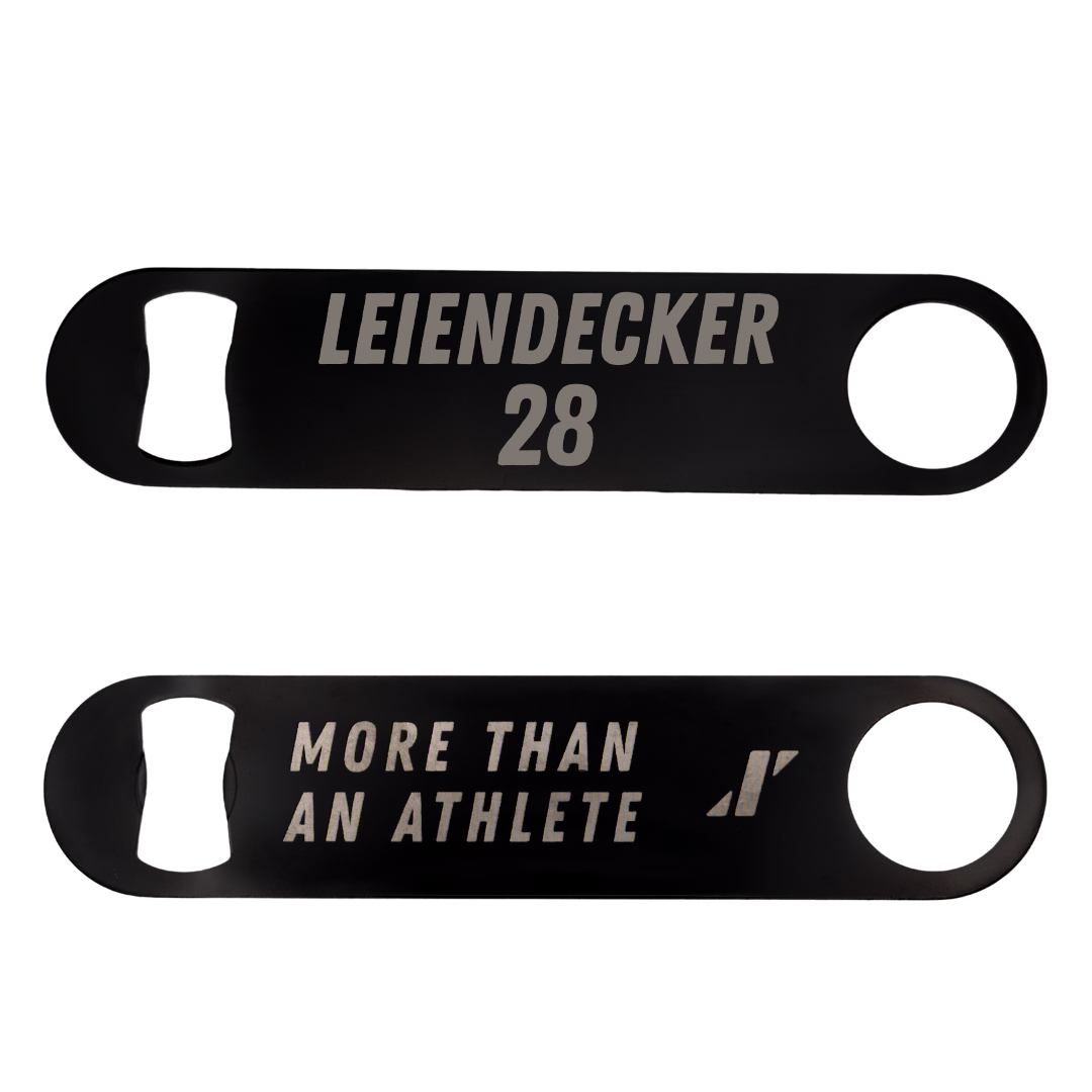 Louisiana Tech University Bowling Black Bottle Opener - #28 Abbie Leiendecker