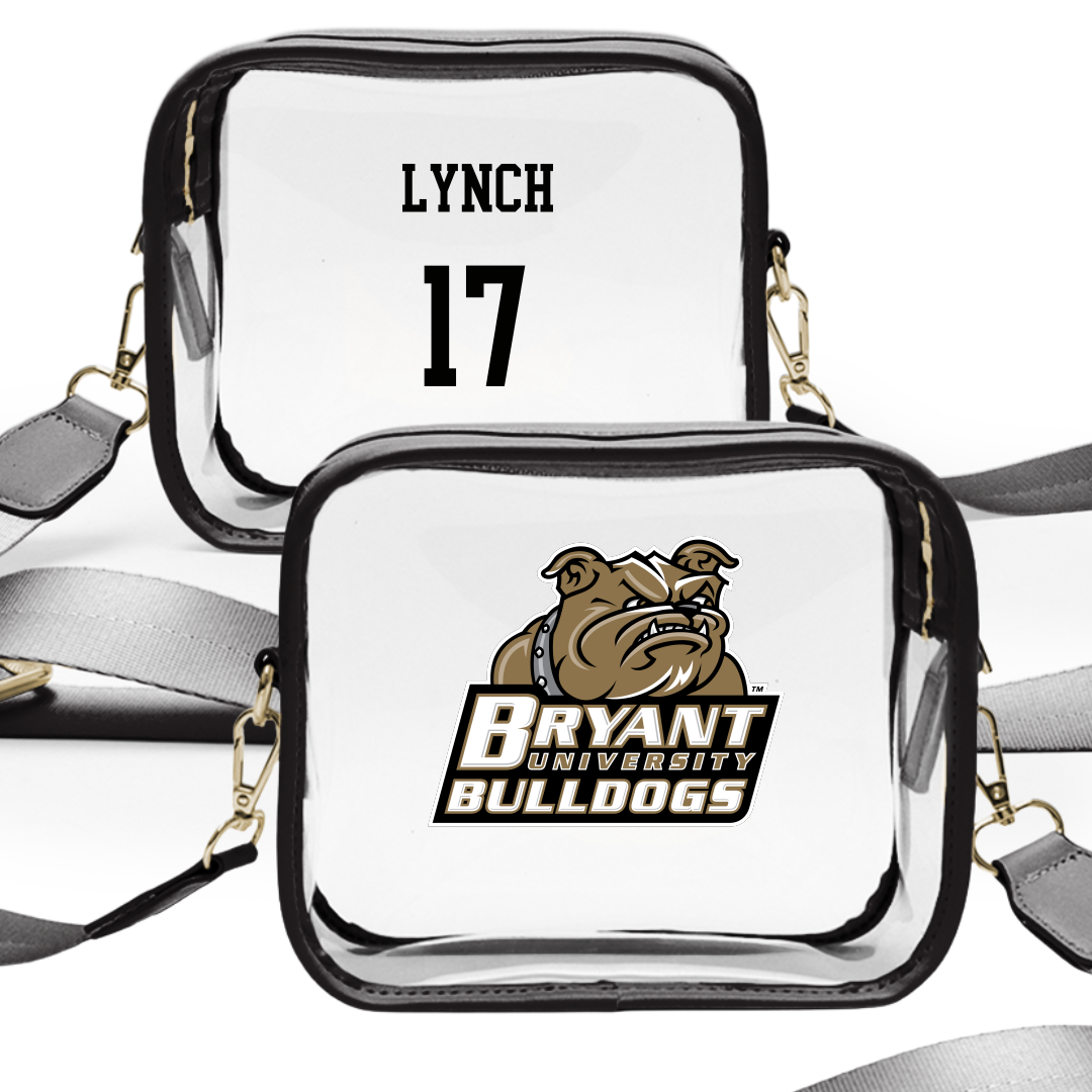 Bryant University Football Black Clear Stadium Bag - #17 Dylan Lynch