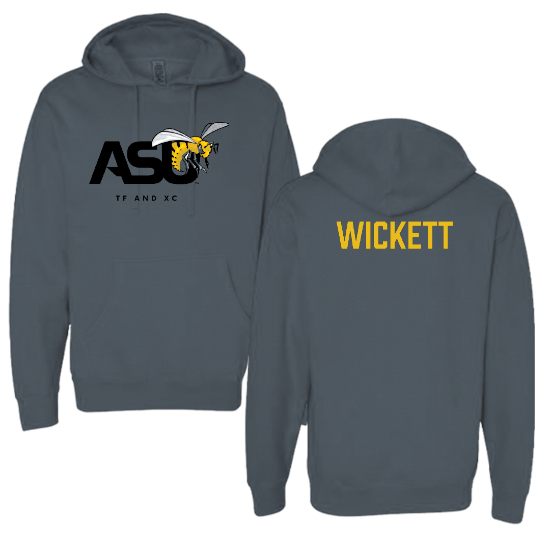 Alabama State University TF and XC Dark Gray Hoodie - Taliah Wickett