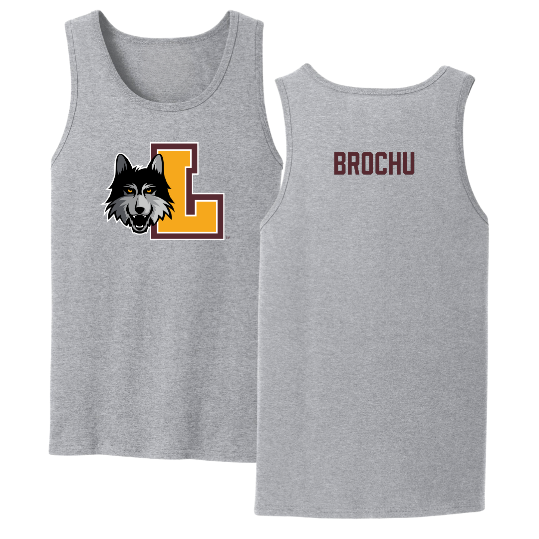 Loyola University-Chicago Golf Sport Gray Tank Top - Jolie Brochu