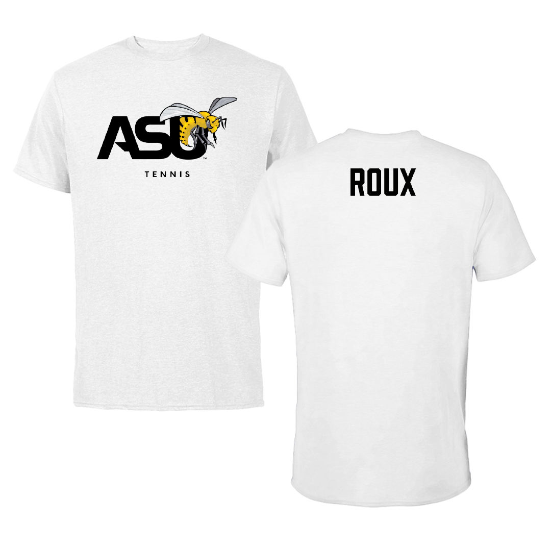 Alabama State University Tennis White ASU Performance Tee - Eloi Roux