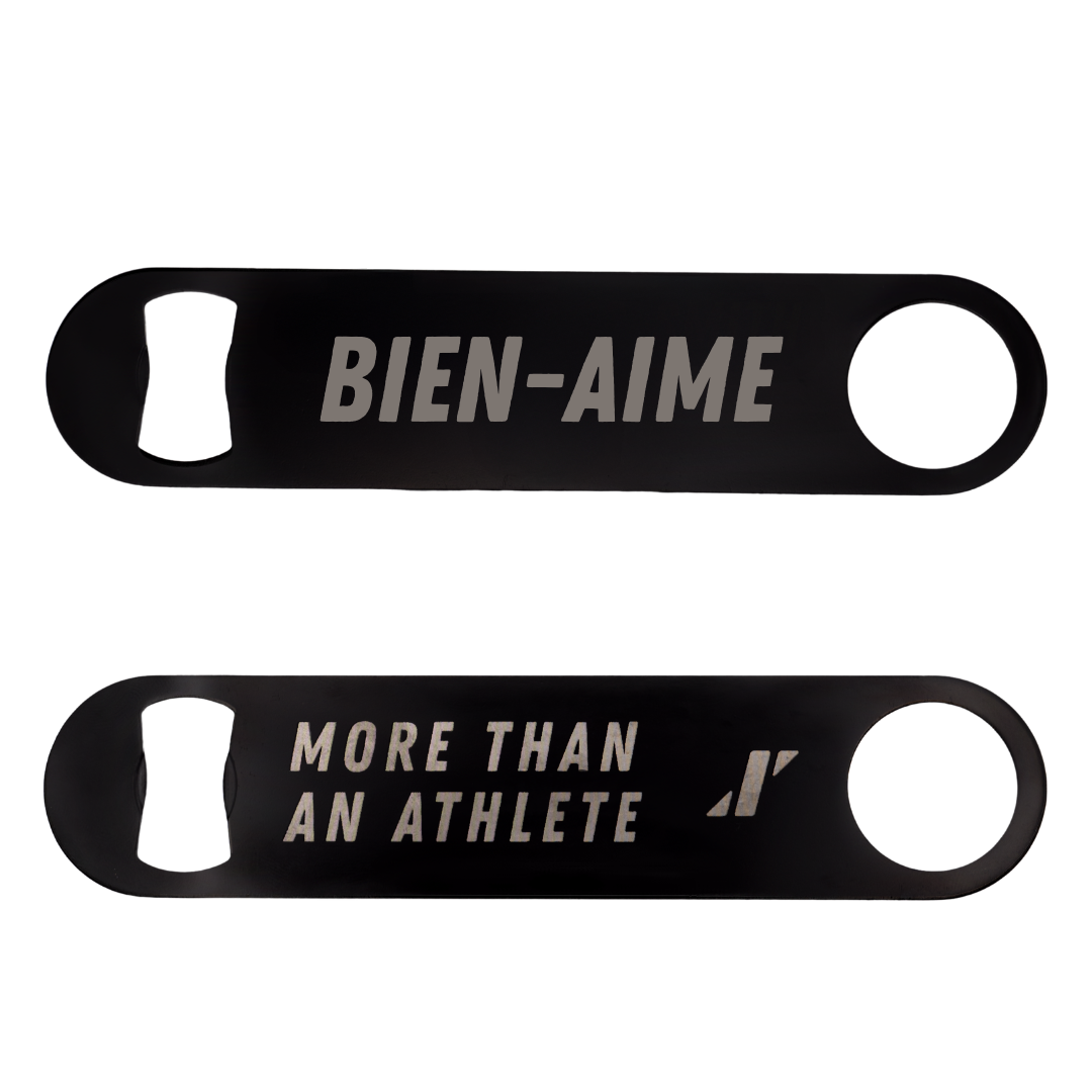 Adelphi University TF and XC Black Bottle Opener - Christian Bien-Aime