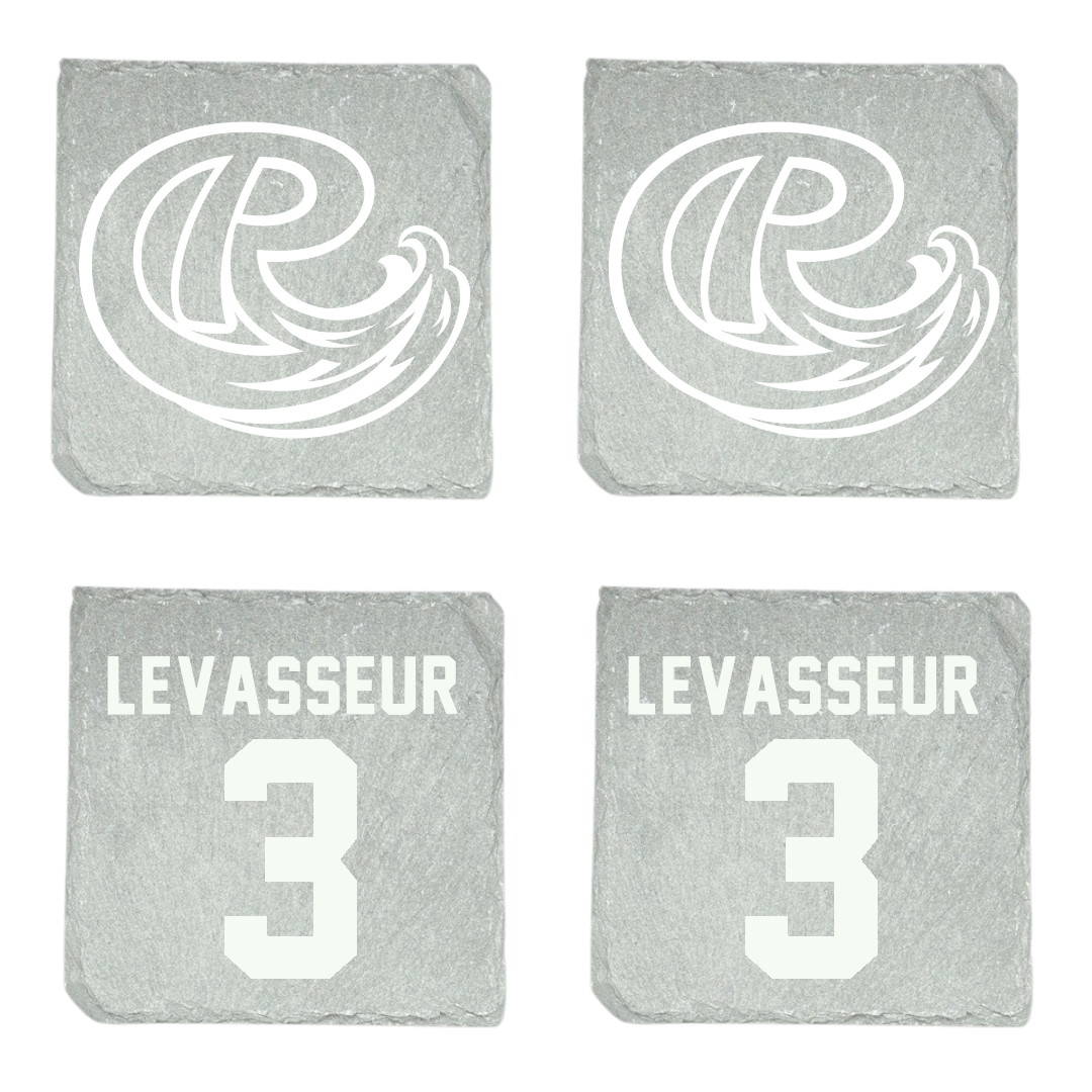 Roosevelt University Basketball Stone Coaster (4 Pack)  - #3 Kencia Levasseur