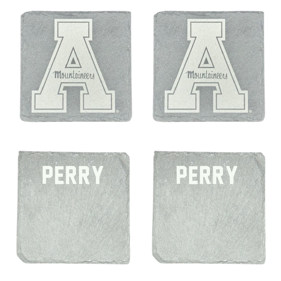 Appalachian State University Cheer Stone Coaster (4 Pack)  - Alysa Perry