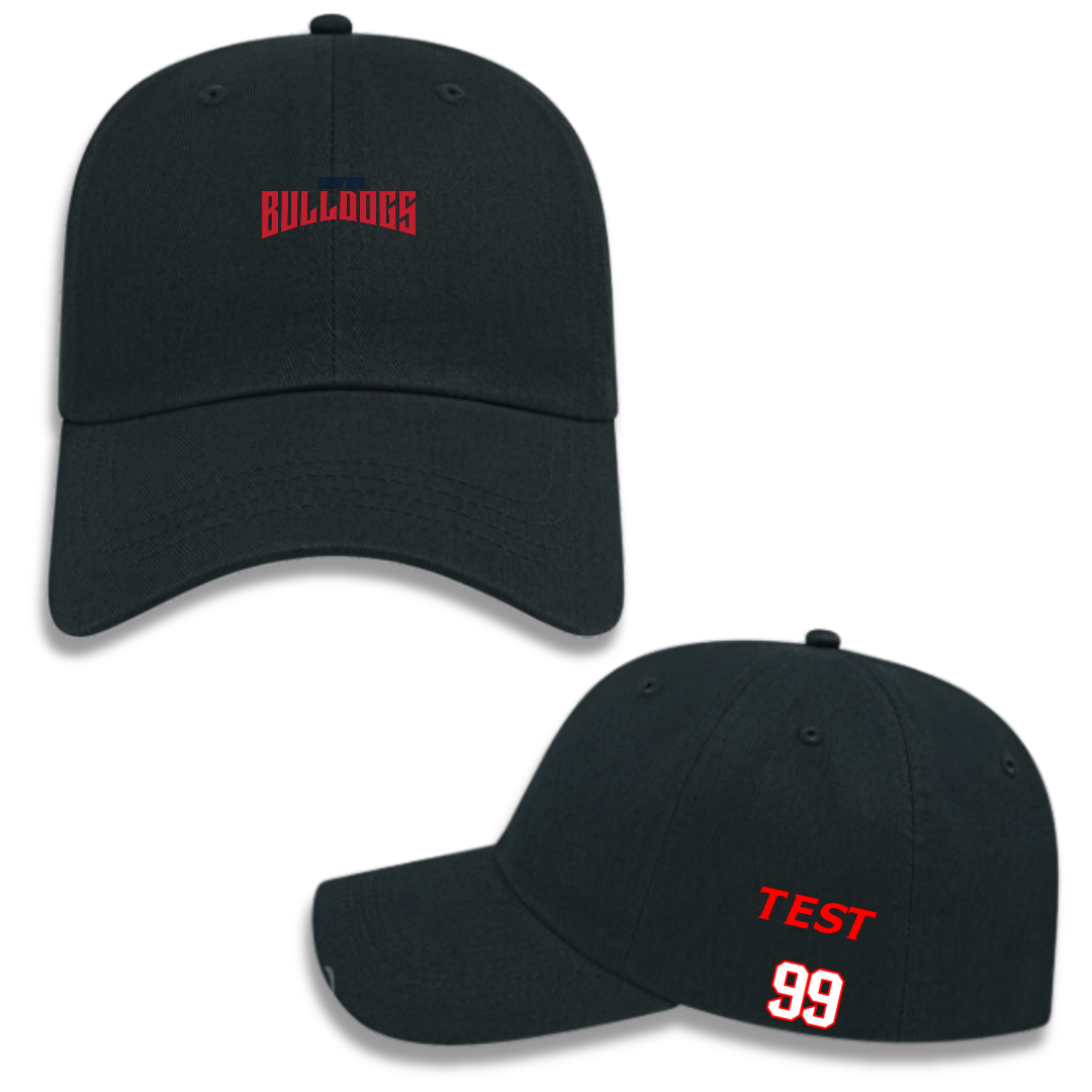 Influxer School Of Gains Football Black Testing Hat - #99 Crash Test