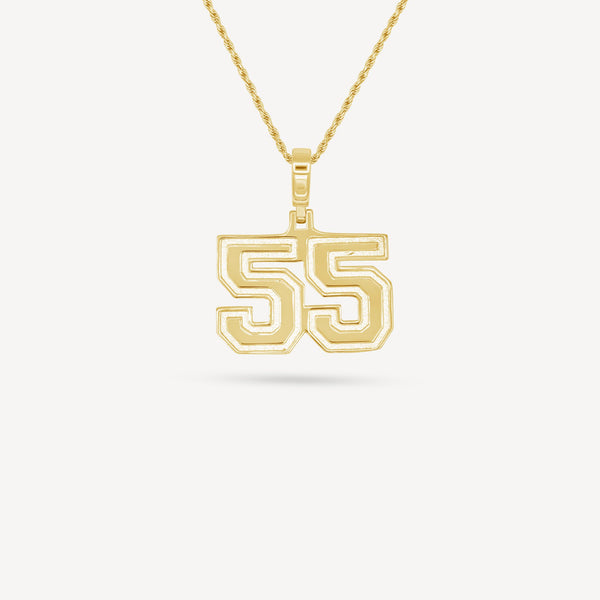 Gold Presidents Pendant and Chain - #55 Ace Meadows