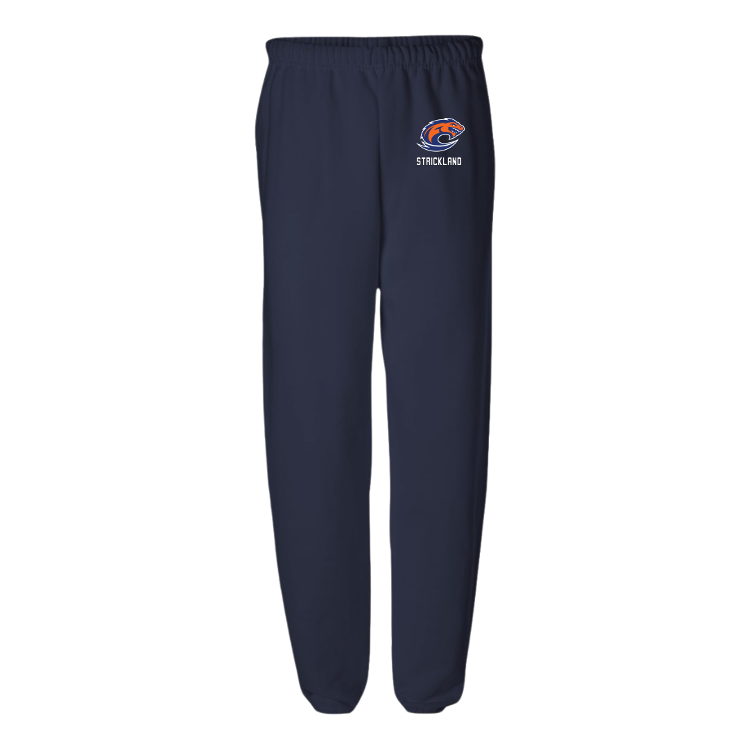 Clayton State University TF and XC Navy Sweatpants - Mykell Strickland