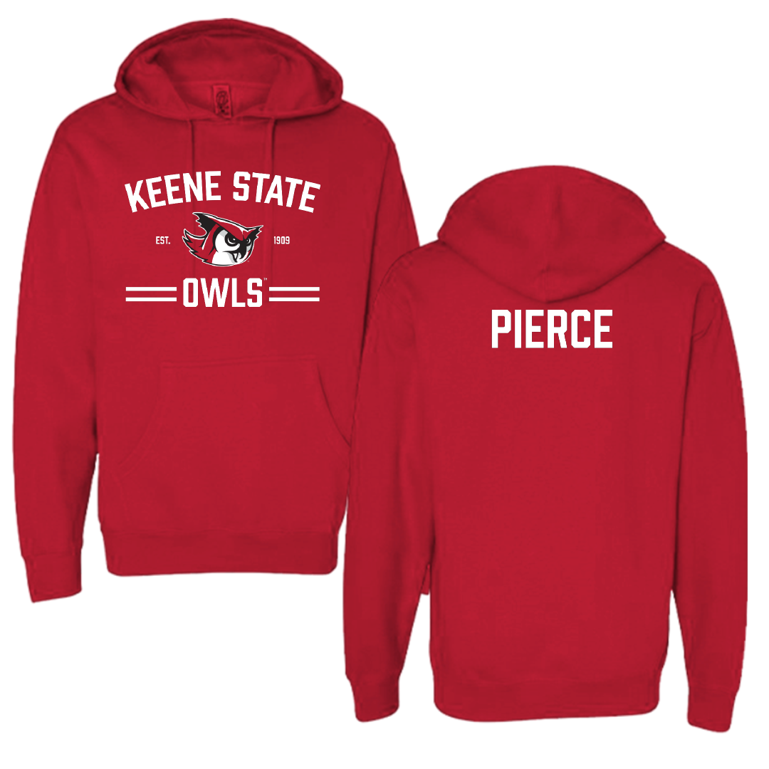 Keene State College TF and XC Red General Hoodie - Gavin Pierce