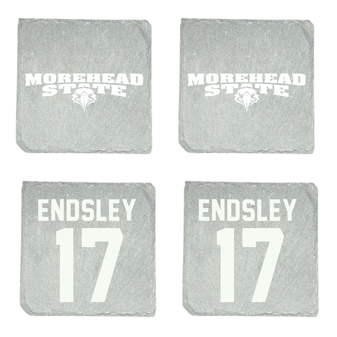 Morehead State University Football Stone Coaster (4 Pack)  - #17 Kevin Endsley