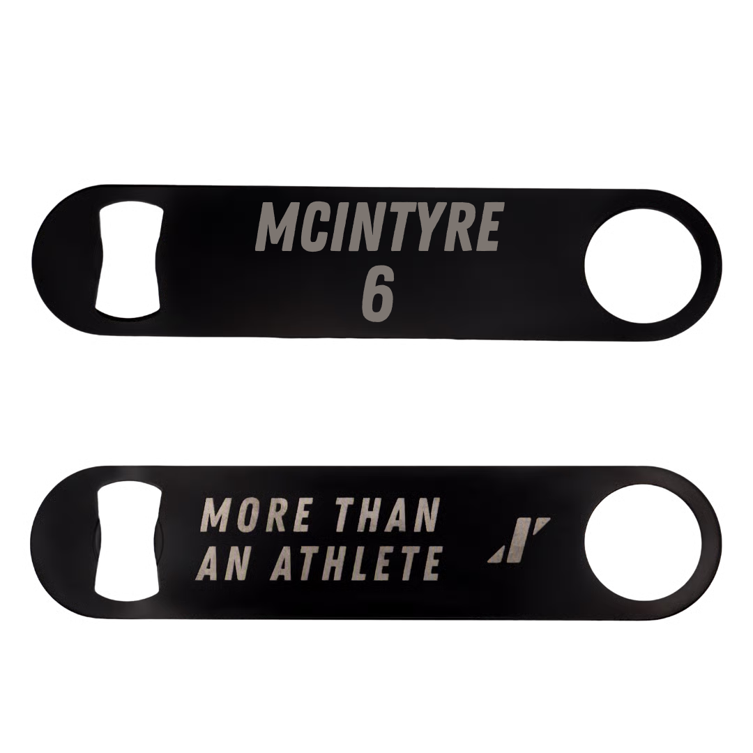 Football Black Bottle Opener - #6 Koa McIntyre