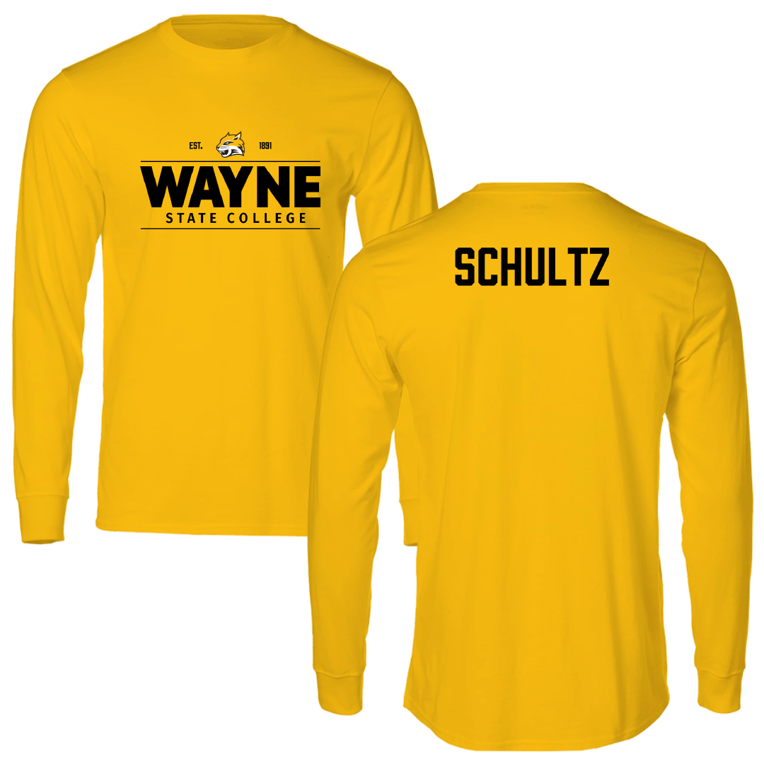 Wayne State College (Nebraska) TF and XC Gold General Long Sleeve - Devon Schultz