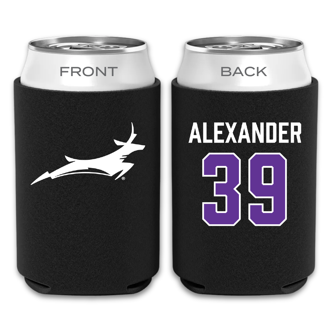 Grand Canyon University Baseball Black Can Cooler - #39 Aspen Alexander