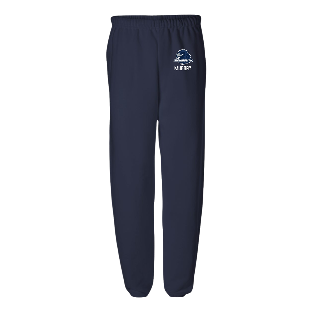 Monmouth University Basketball (W) Navy Sweatpants - #7 Isabella Murray