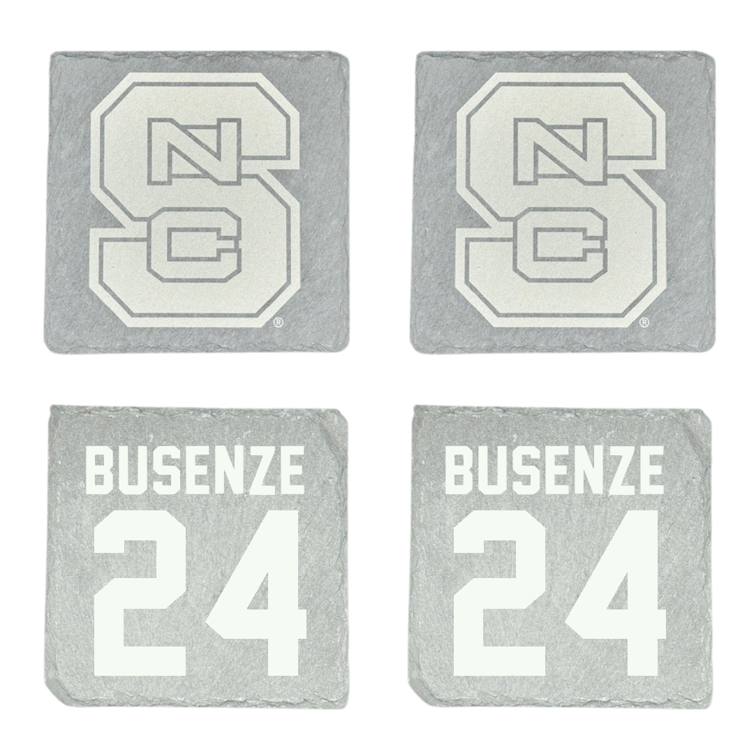 North Carolina State University Soccer Stone Coaster (4 Pack)  - #24 Isaac Busenze