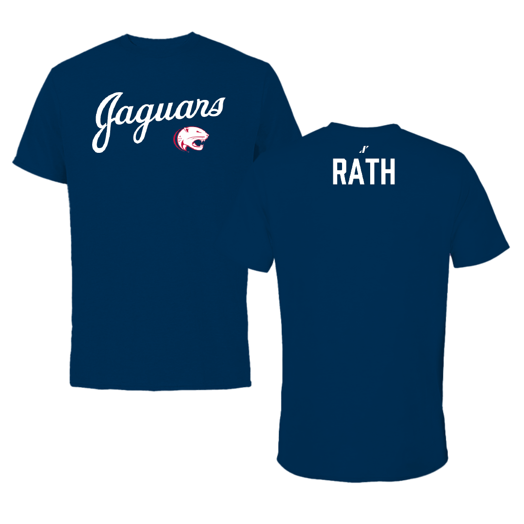 University of South Alabama Tennis Navy General Performance Tee - Ava Rath