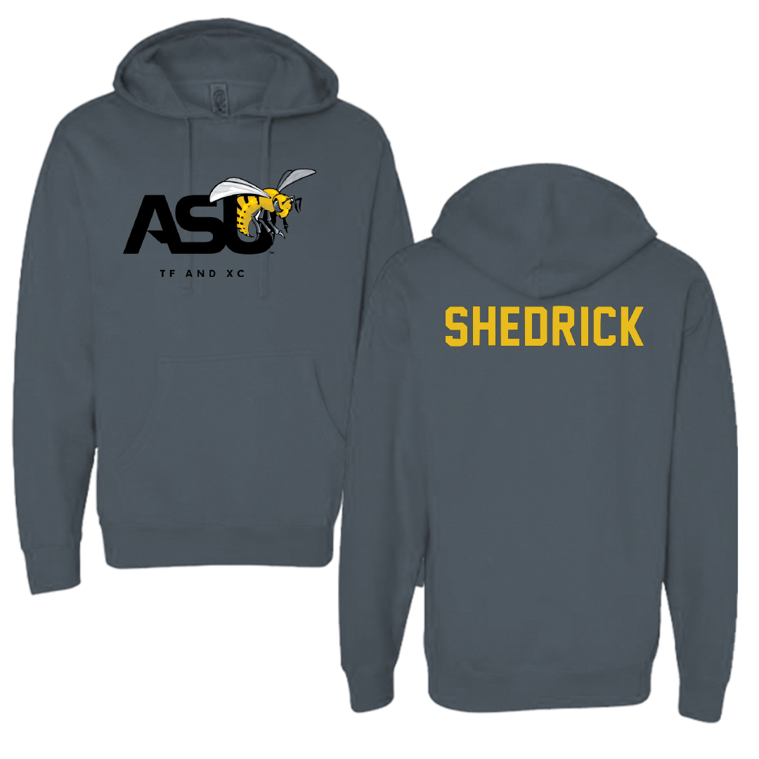 Alabama State University TF and XC Dark Gray Hoodie - Nevaeh Shedrick