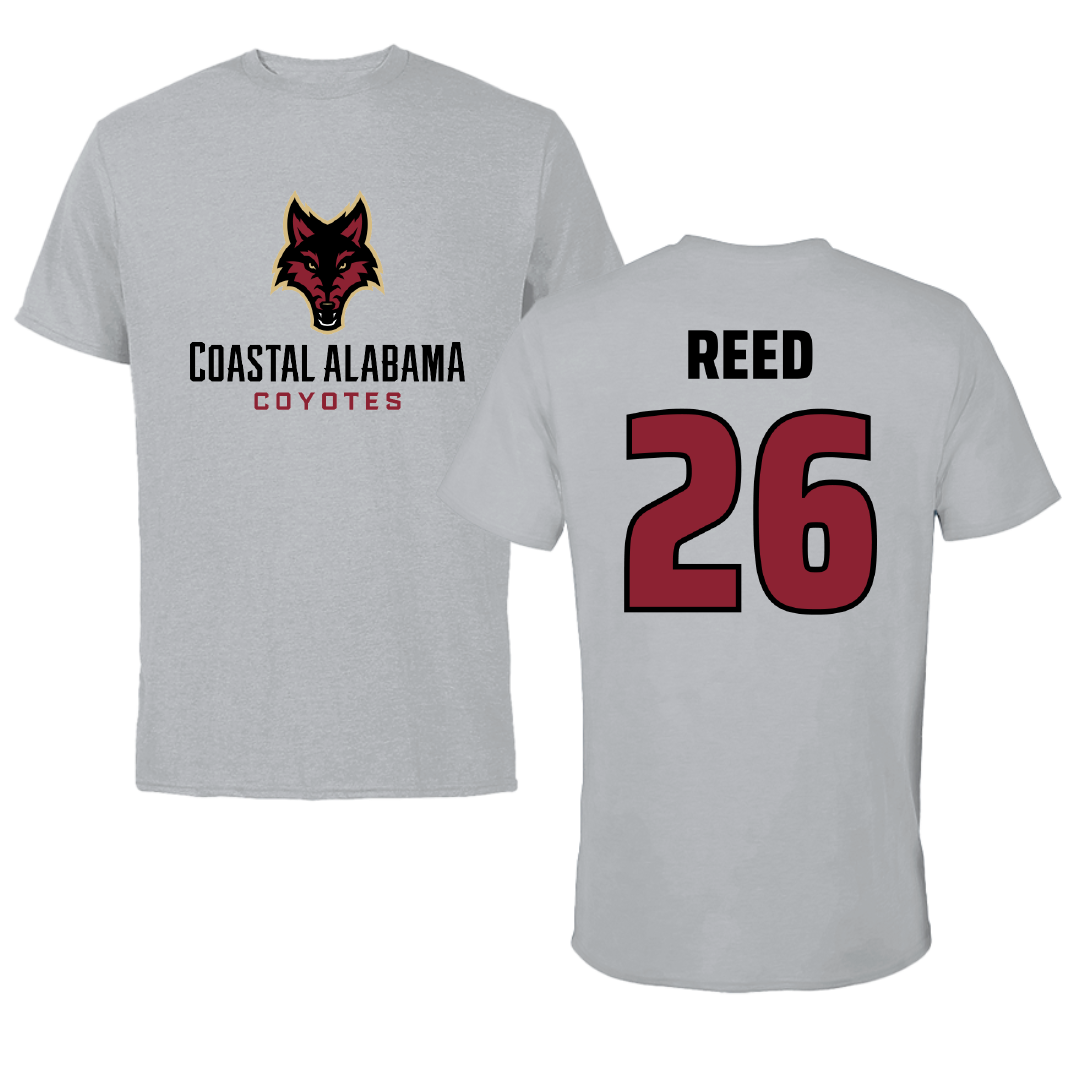 Coastal Alabama Community College Softball Sport Gray Tee - #26 Jacey Reed
