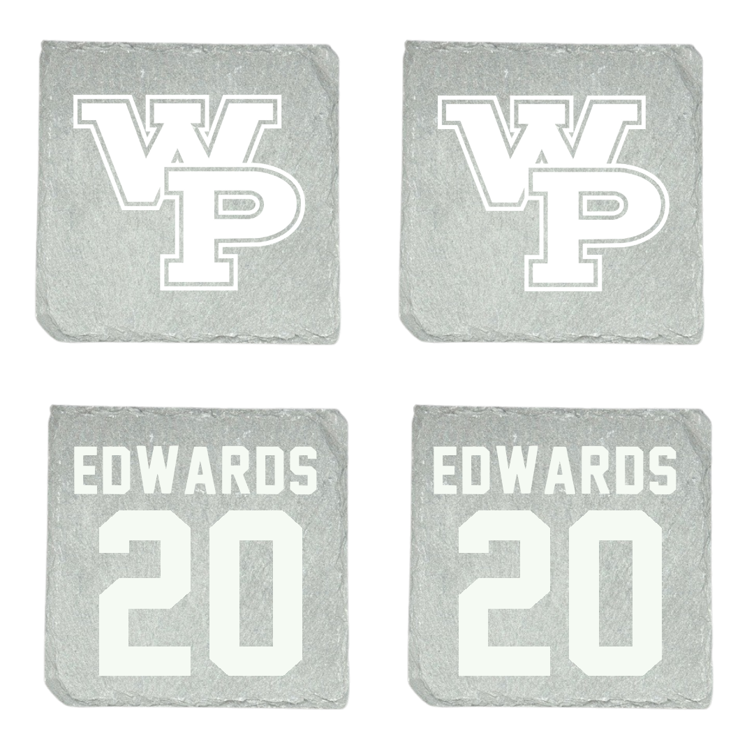 William Penn University Basketball (M) Stone Coaster (4 Pack)  - #20 Andrew Edwards