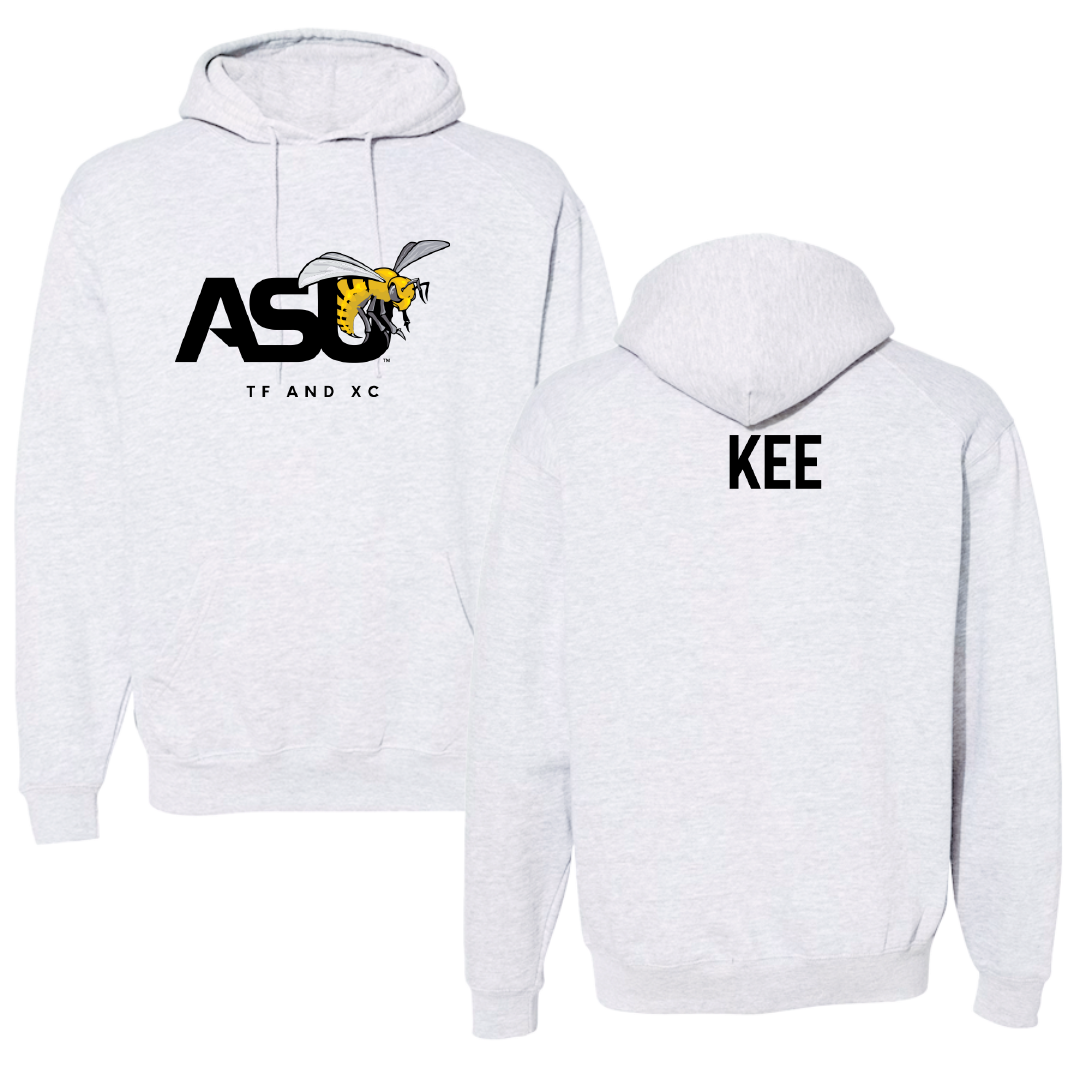 Alabama State University TF and XC Gray Hoodie - Vejarrica Kee