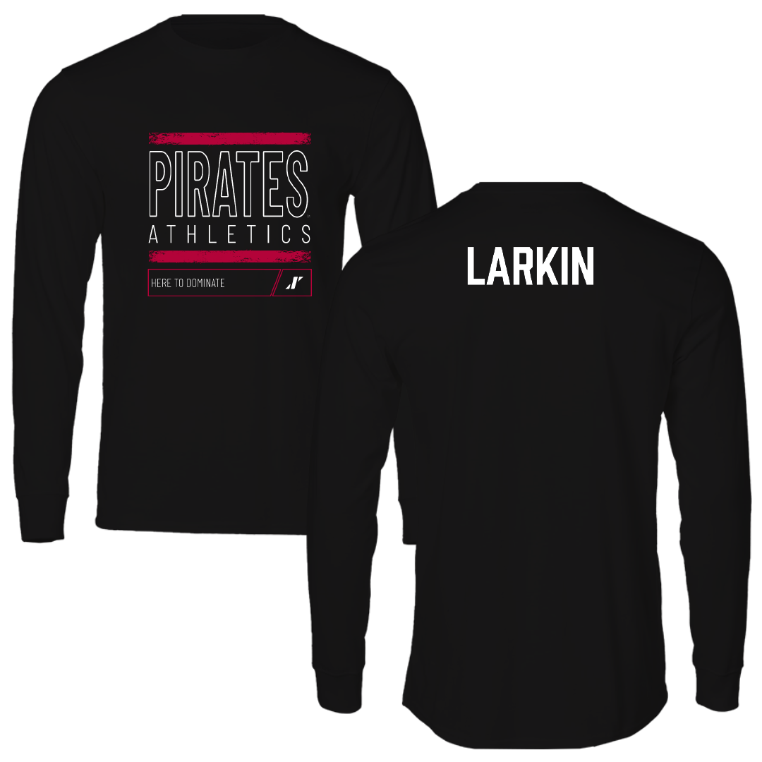 Whitworth University TF and XC Black Dominate Long Sleeve - Anthony Larkin
