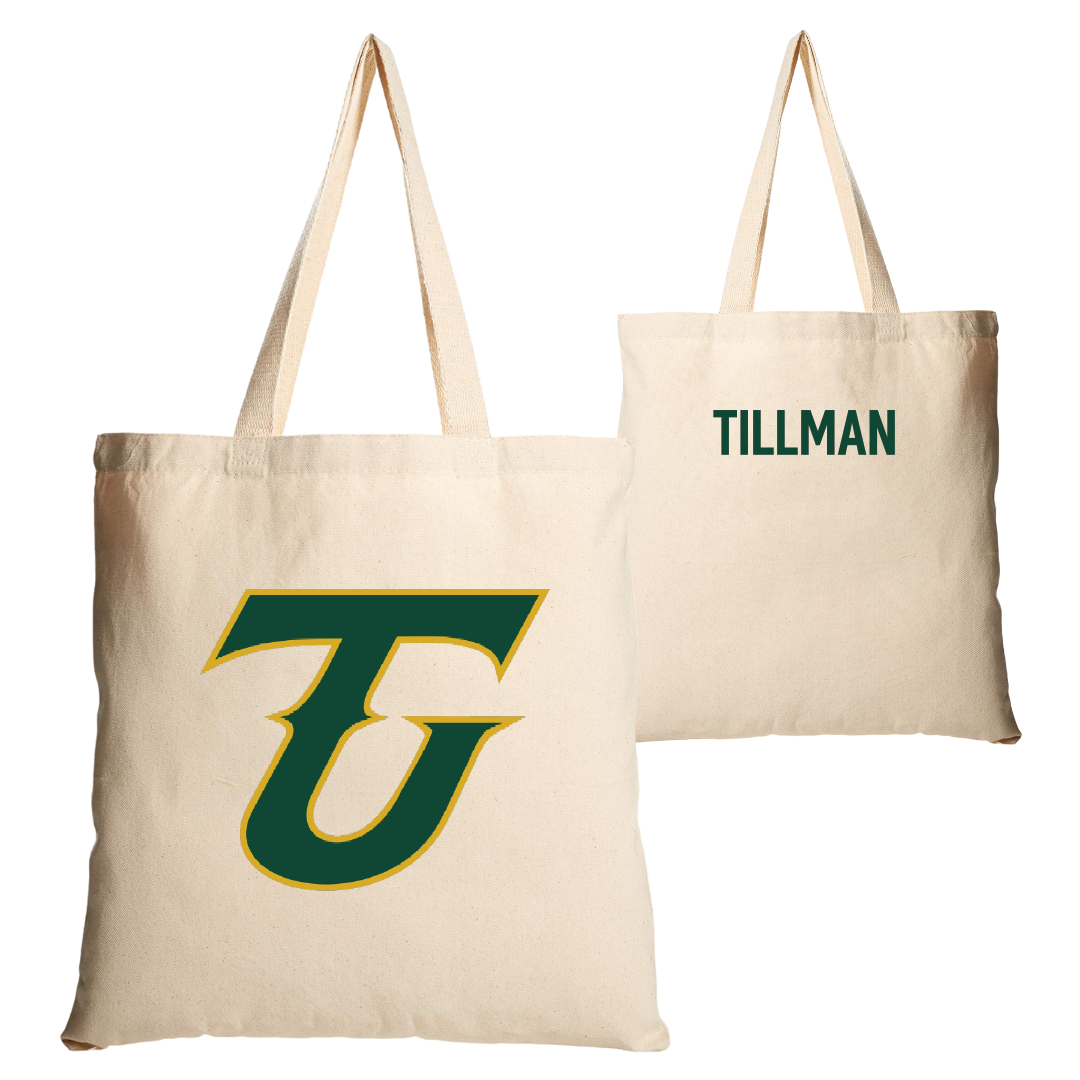 Tiffin University TF and XC Tan Canvas Tote Bag - Hollyn Tillman