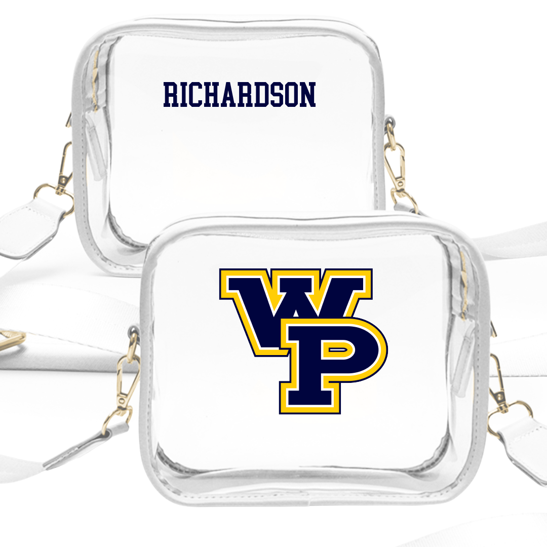 William Penn University Bowling (W) White Clear Stadium Bag - Addison Richardson