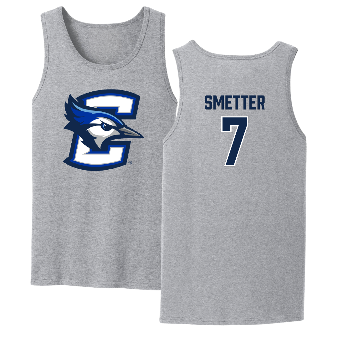 Creighton University Softball Sport Gray Tank Top - #7 Ashley Smetter